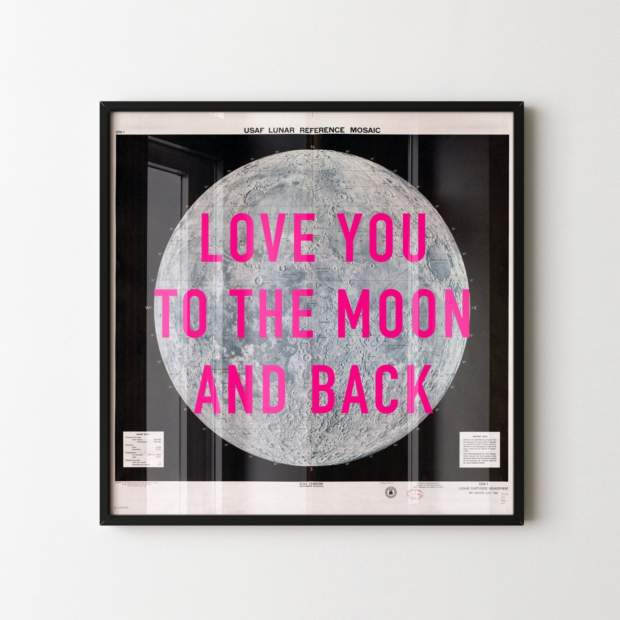 Personalised Retro Pop Art Moon Print - Magic Posters