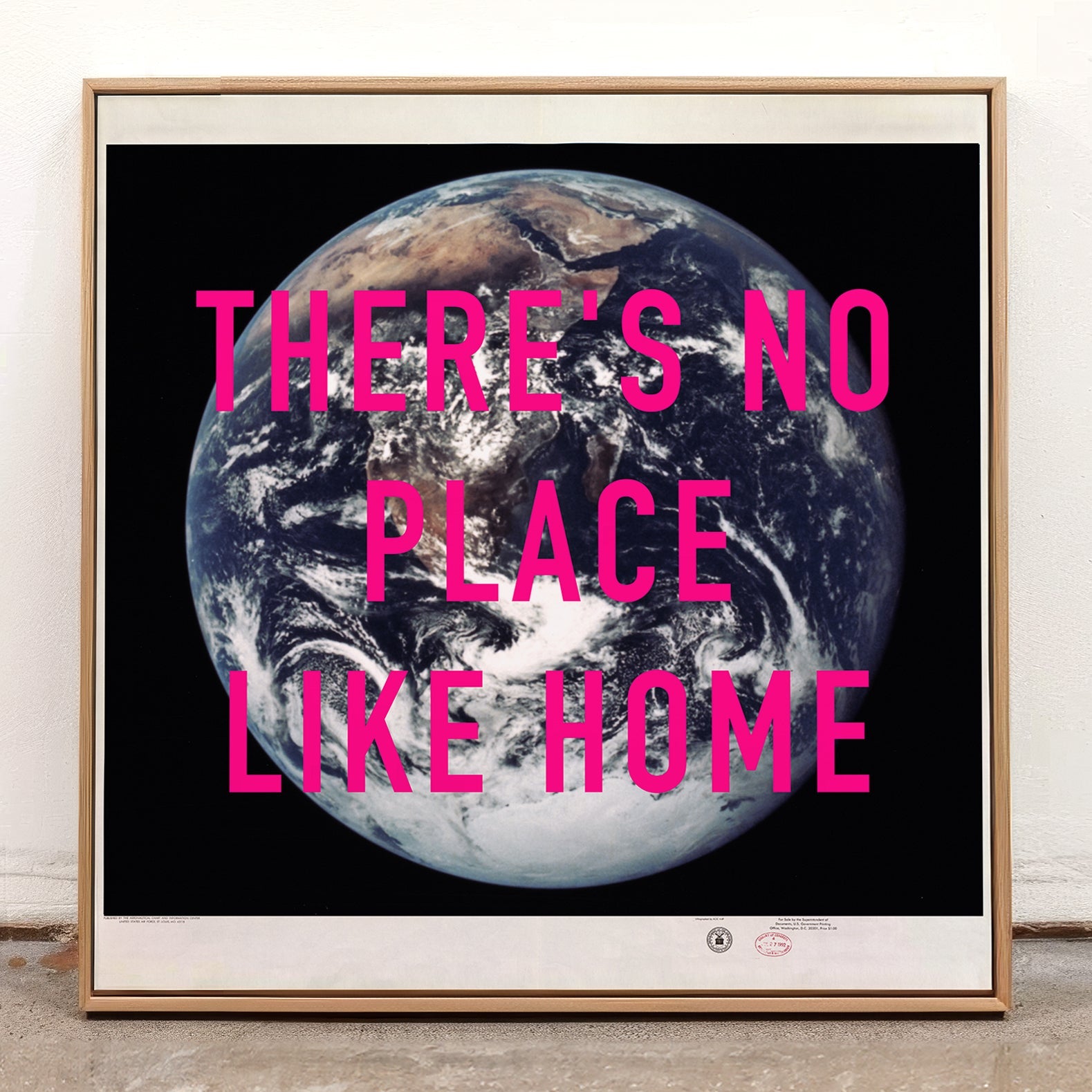 Personalised Retro Pop Art Planet Earth Print - Magic Posters
