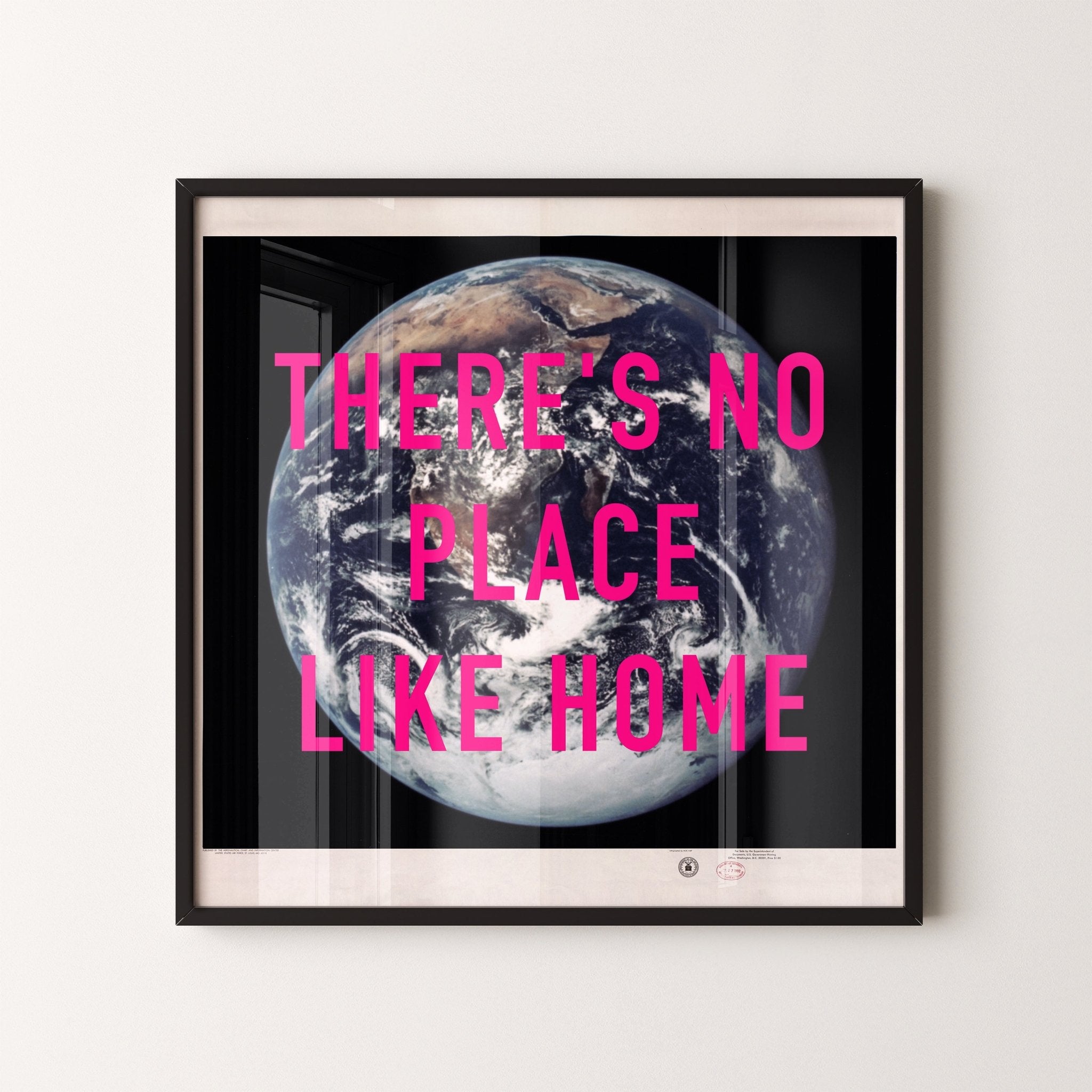 Personalised Retro Pop Art Planet Earth Print - Magic Posters