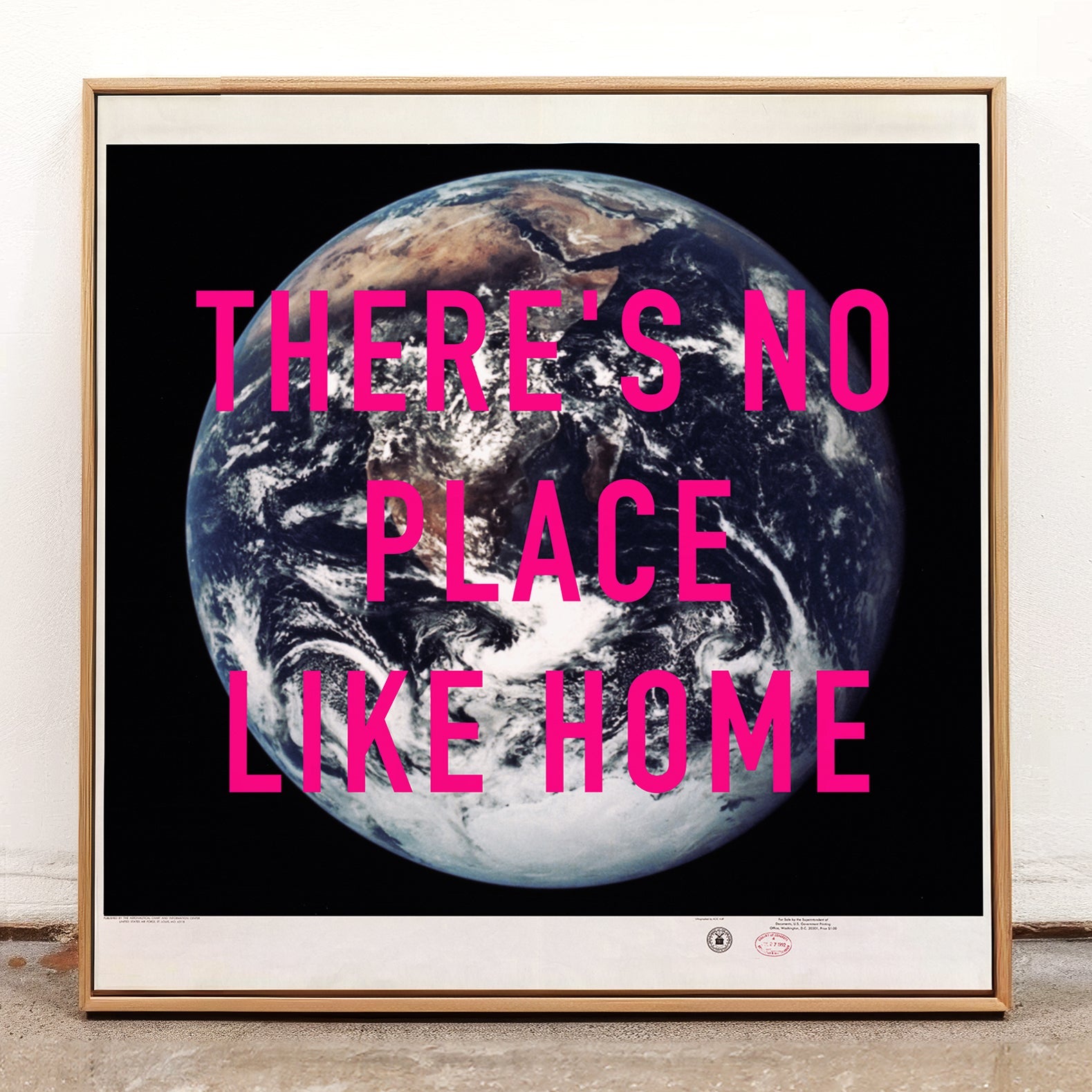 Personalised Retro Pop Art Planet Earth Print - Magic Posters