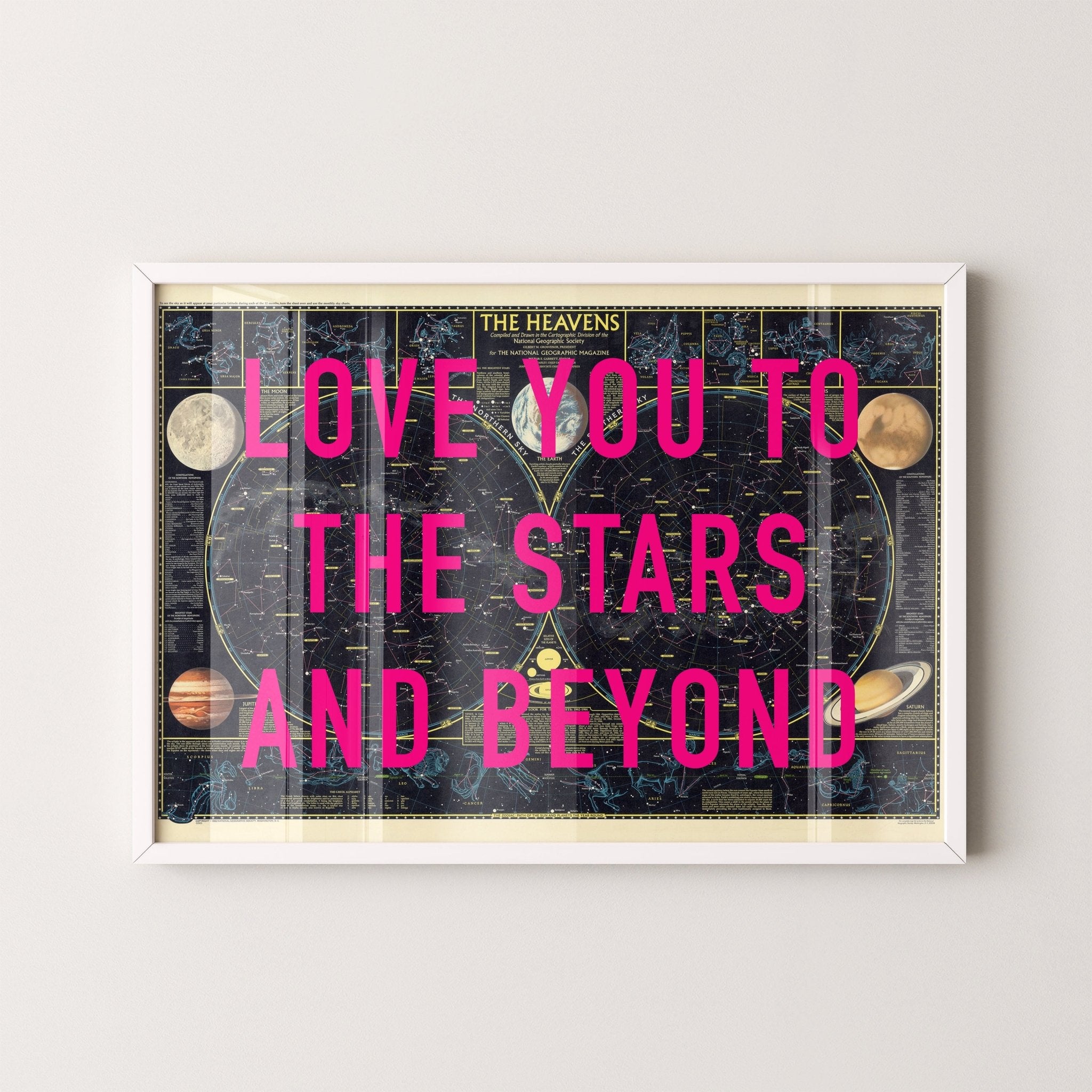 Personalised Retro Pop Art Stars Print - Magic Posters