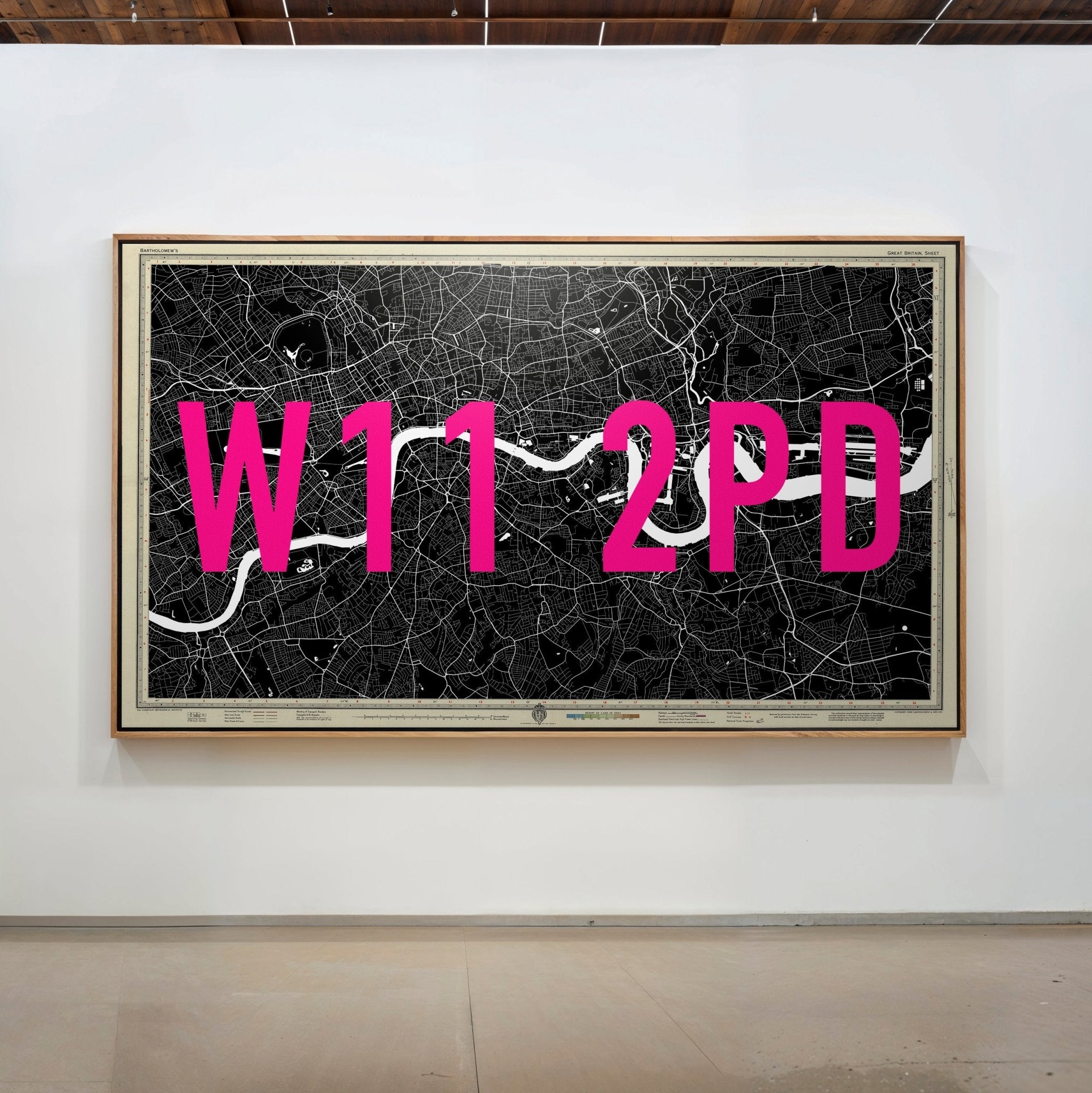 Personalised Retro Pop Art Street Name Map Print - Magic Posters