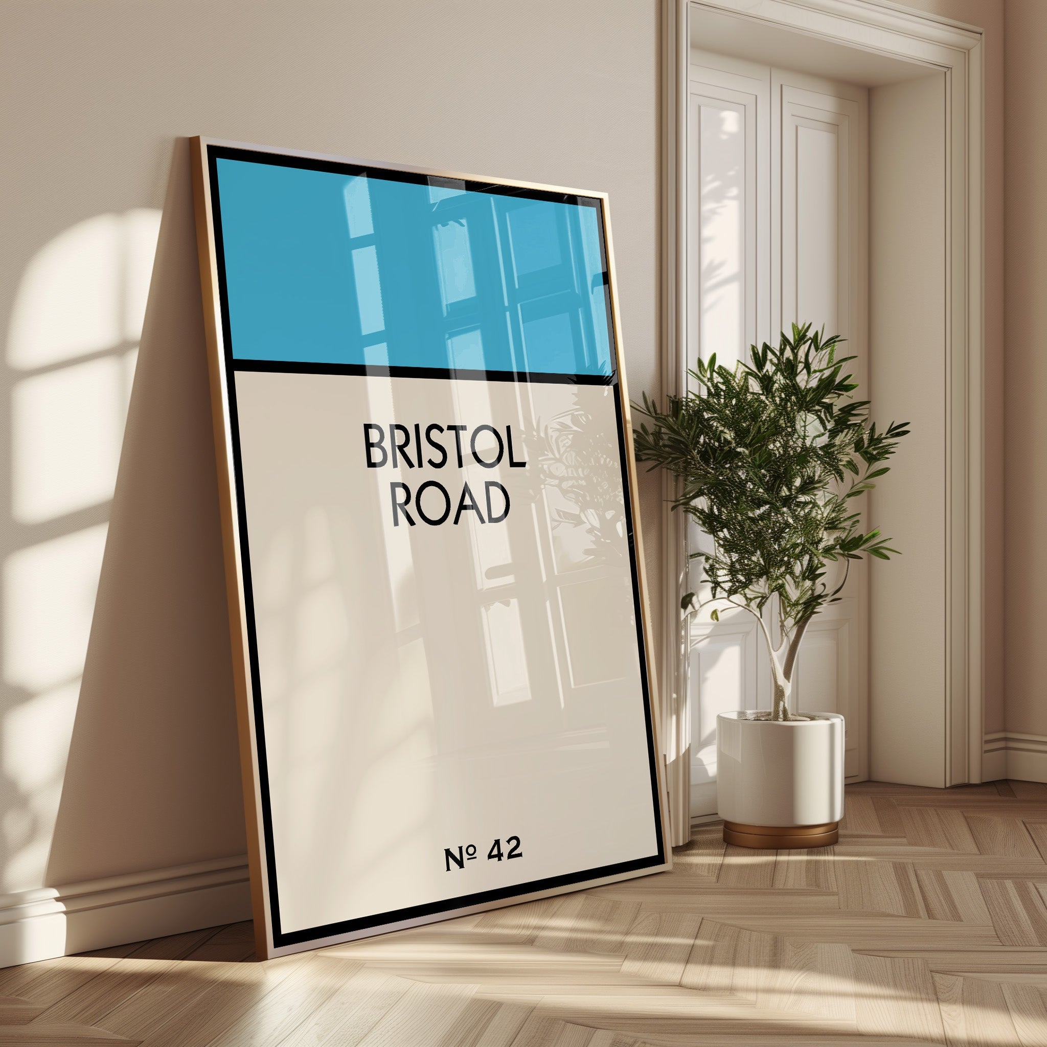 Personalised Street Name Print - Magic Posters