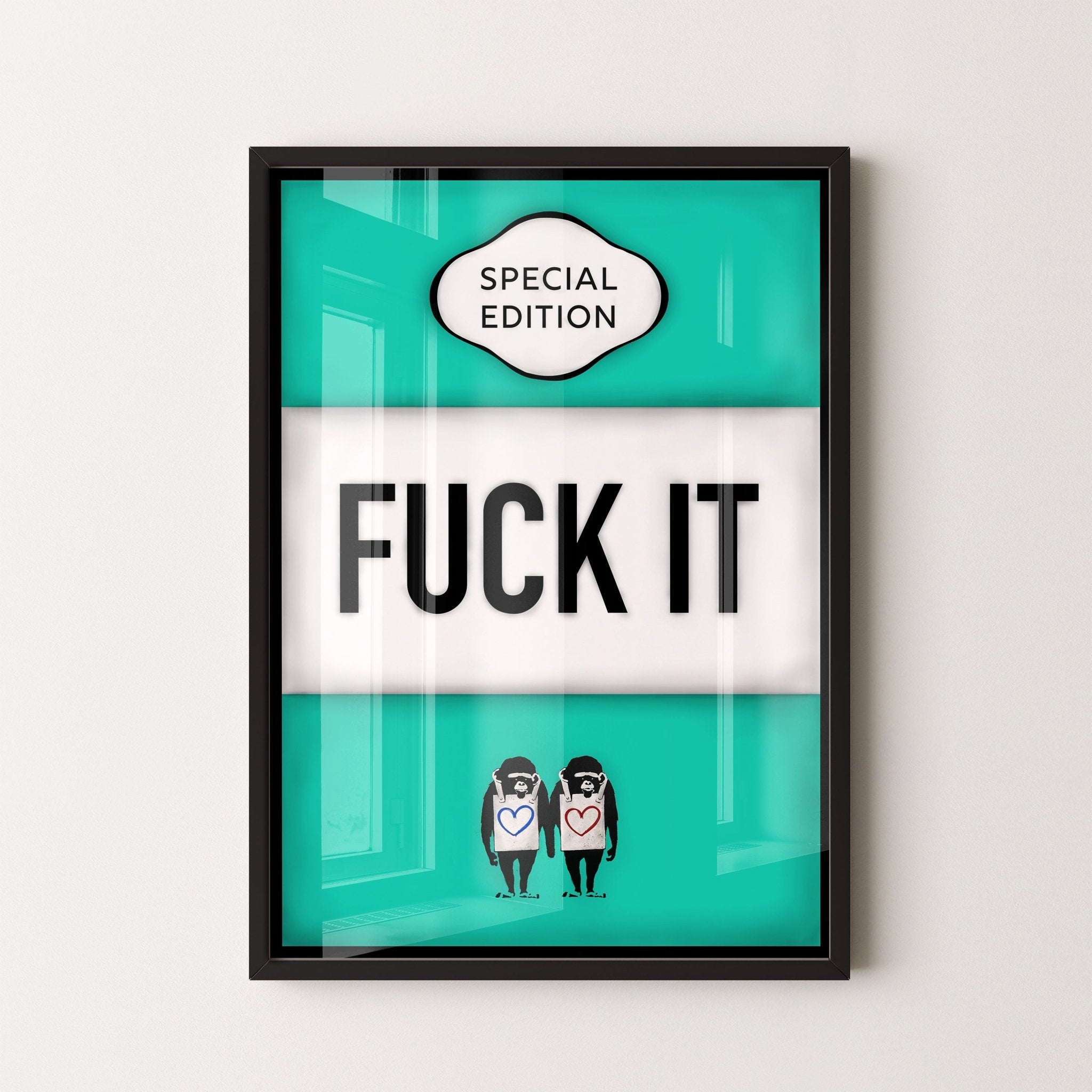 Pop Art Edition James Robins F%$k It Print - Magic Posters