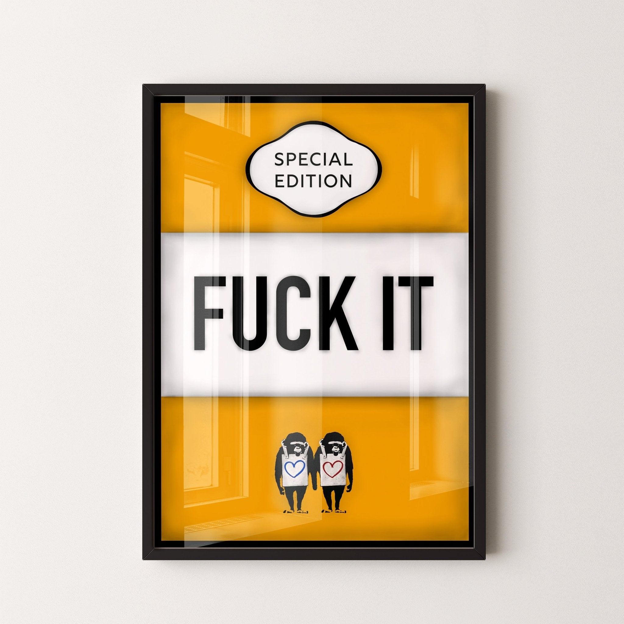 Pop Art Edition James Robins F%$k It Print - Magic Posters