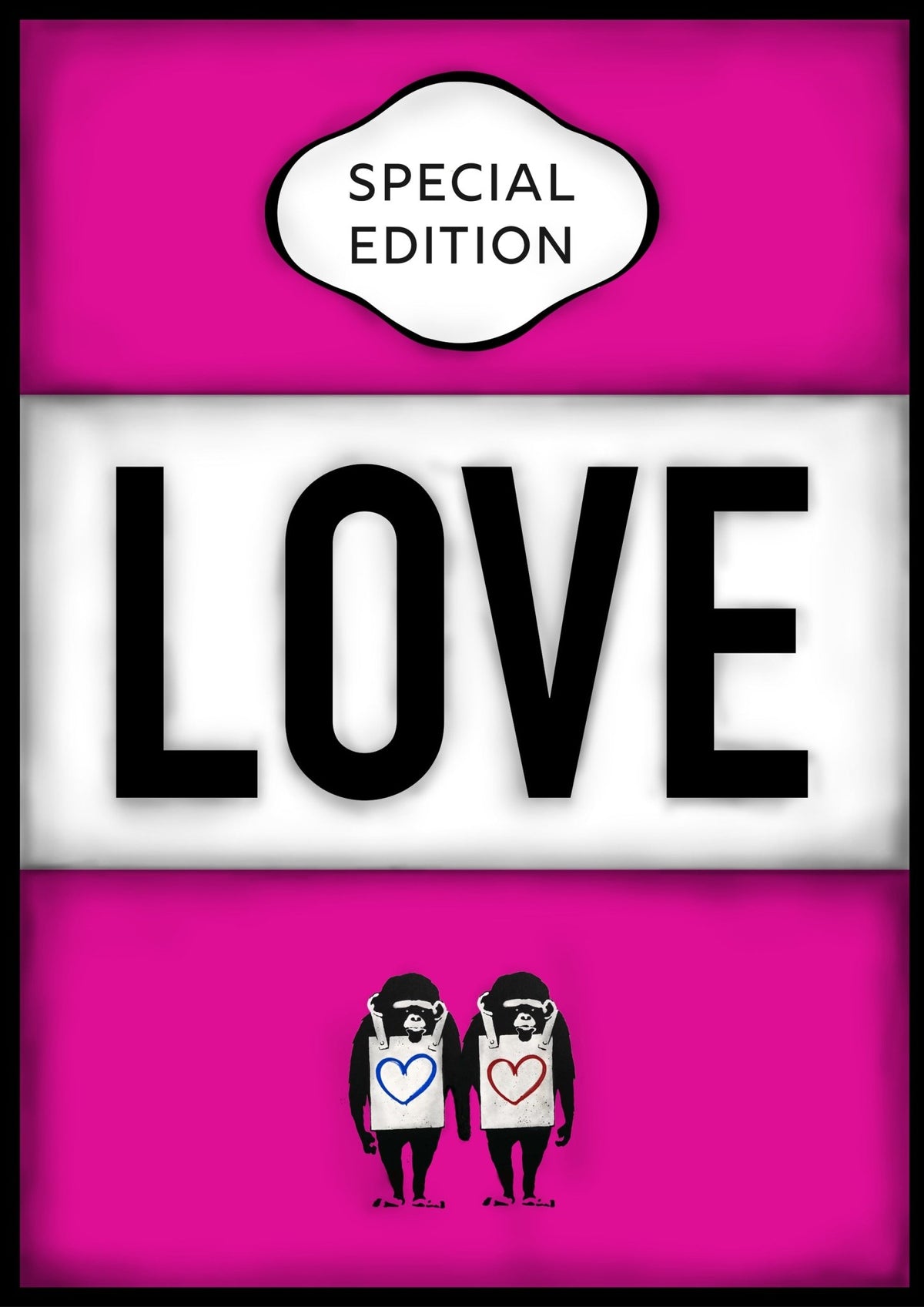 Personalised Book Cover Art Print (Pop Art Edition)