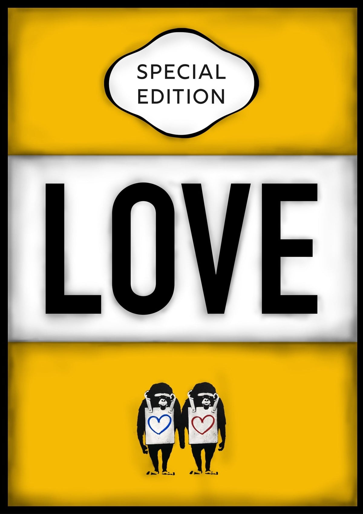 Personalised Book Cover Art Print (Pop Art Edition)