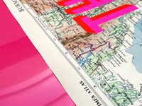 Load video: Thailand Retro Pop Art Map Print (Landscape) - Magic Posters