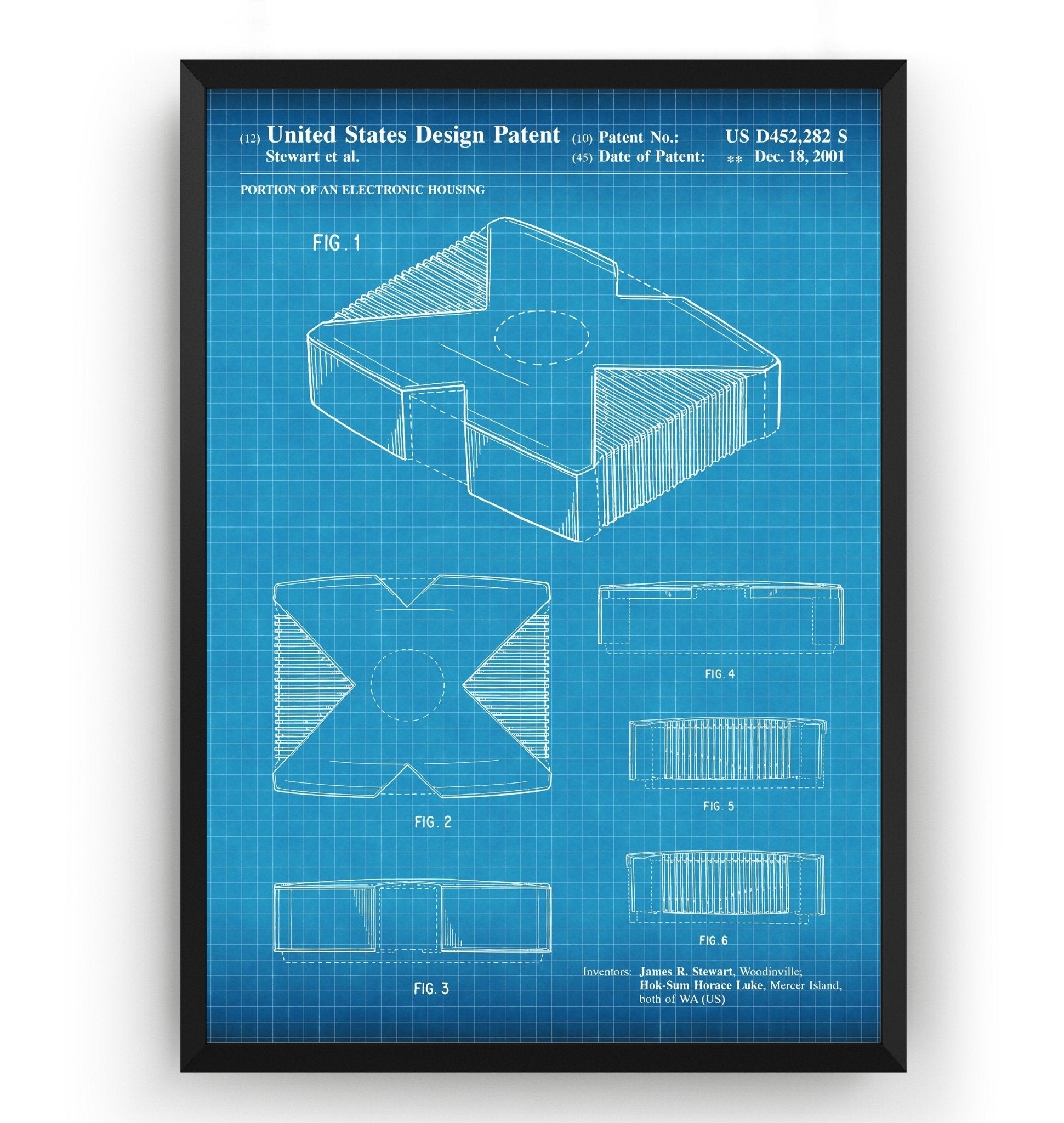 X Console 2001 Patent Print - Magic Posters