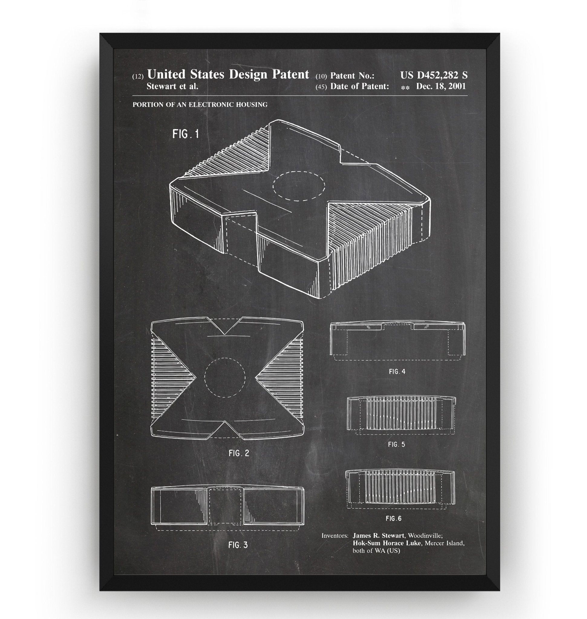 X Console 2001 Patent Print - Magic Posters