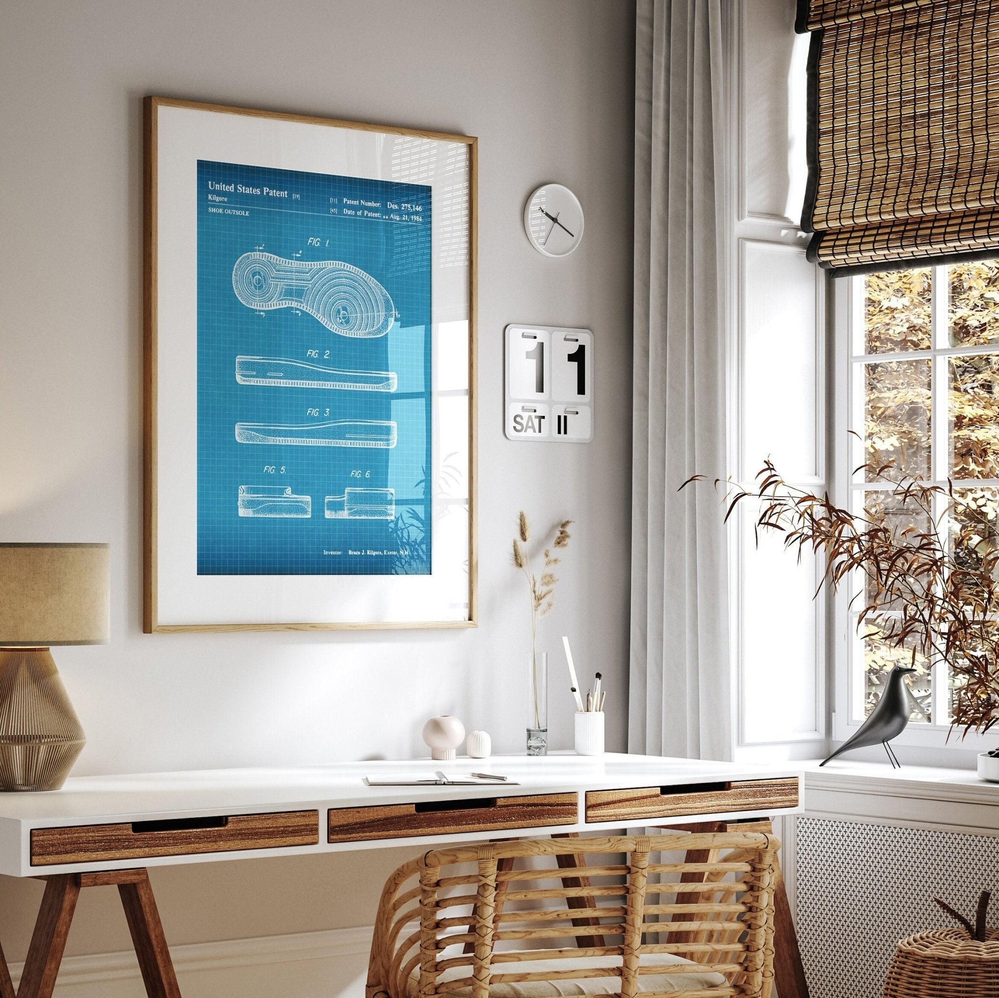 Air Force 1 Sole 1984 Patent Print - Magic Posters