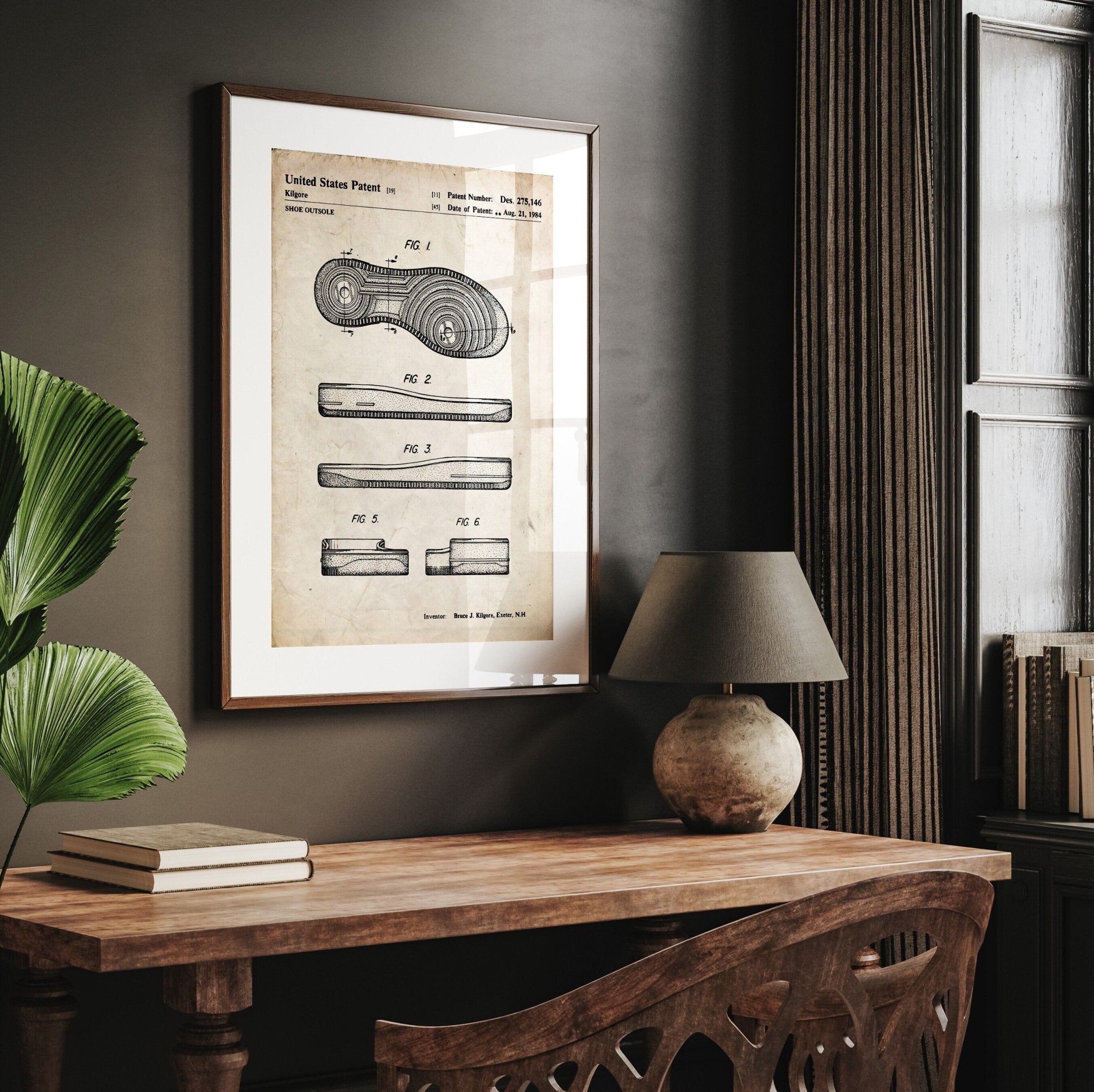 Air Force 1 Sole 1984 Patent Print - Magic Posters