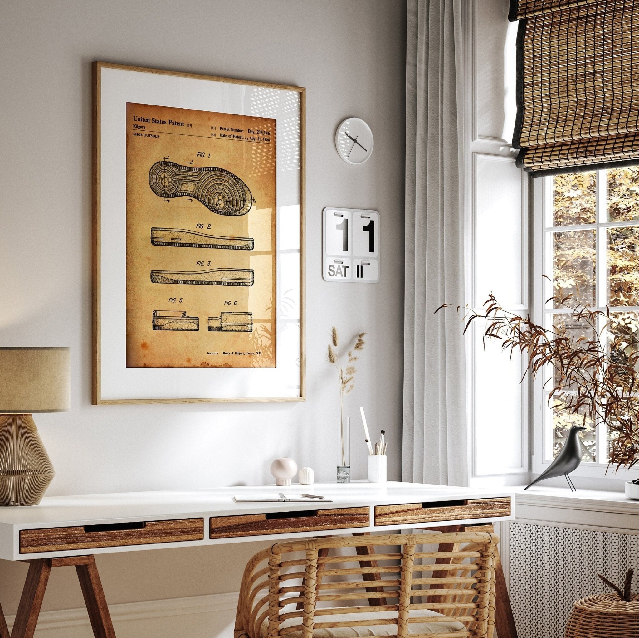Air Force 1 Sole 1984 Patent Print - Magic Posters