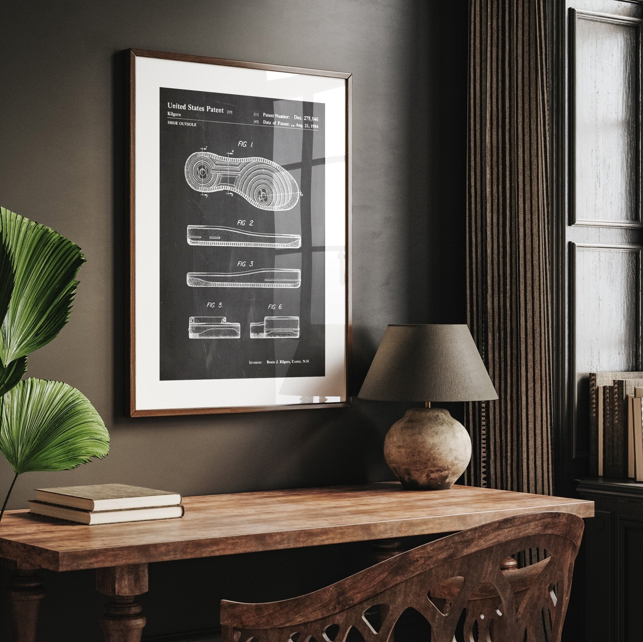 Air Force 1 Sole 1984 Patent Print - Magic Posters