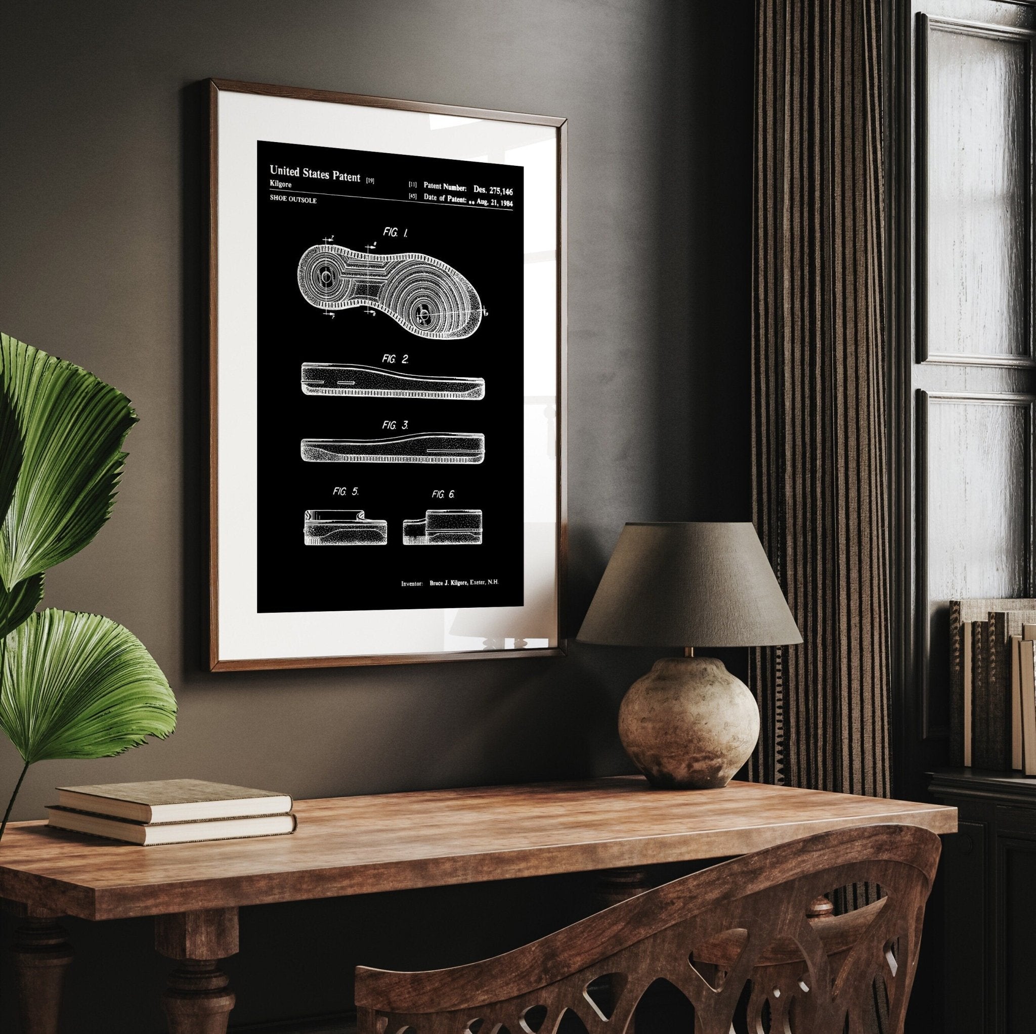 Air Force 1 Sole 1984 Patent Print - Magic Posters