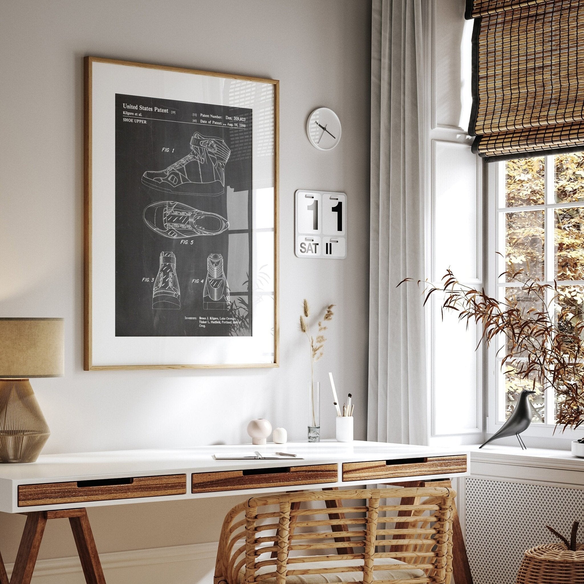 Air Jordan 1990 Patent Print - Magic Posters