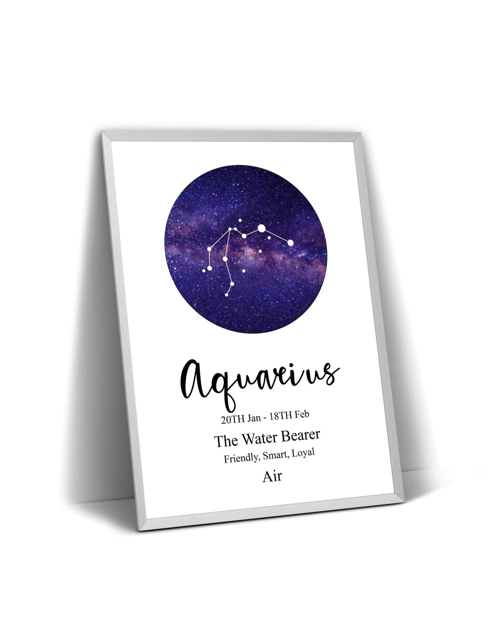 Aquarius Zodiac Print - Magic Posters