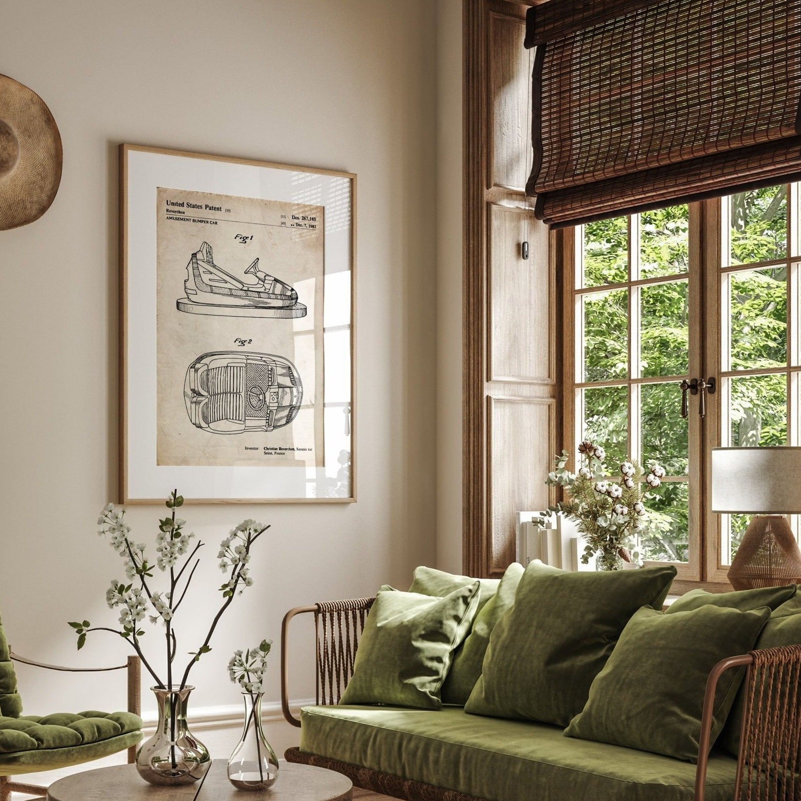 Bumper Car 1982 Patent Print - Magic Posters