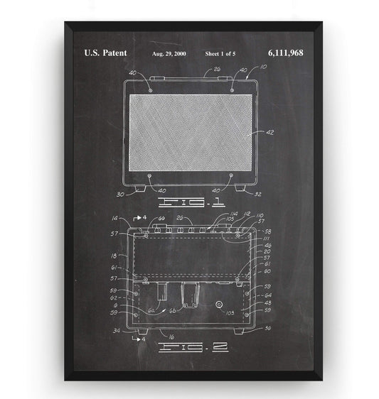 Sound Production Apparatus 2000 Patent Print - Magic Posters