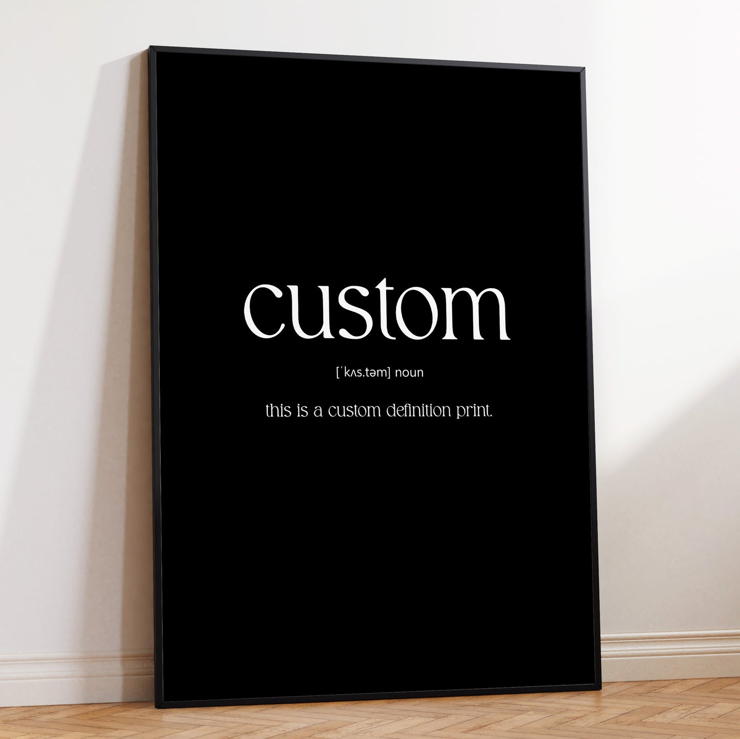Custom Definition Print - Magic Posters