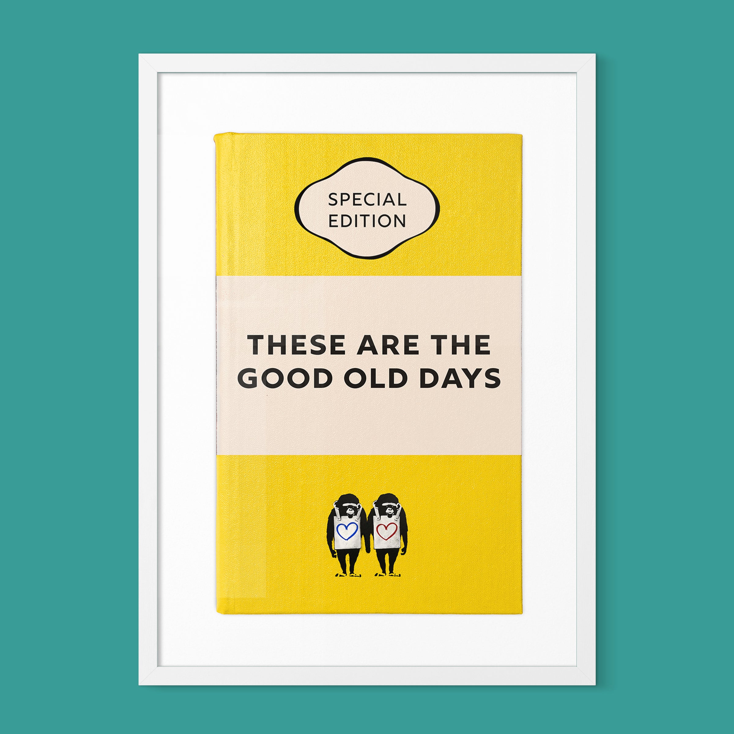 Personalised Book Cover Art Print (Classic Edition)