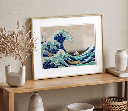 The Great Wave Off Kanagawa By Katsushika Hokusai