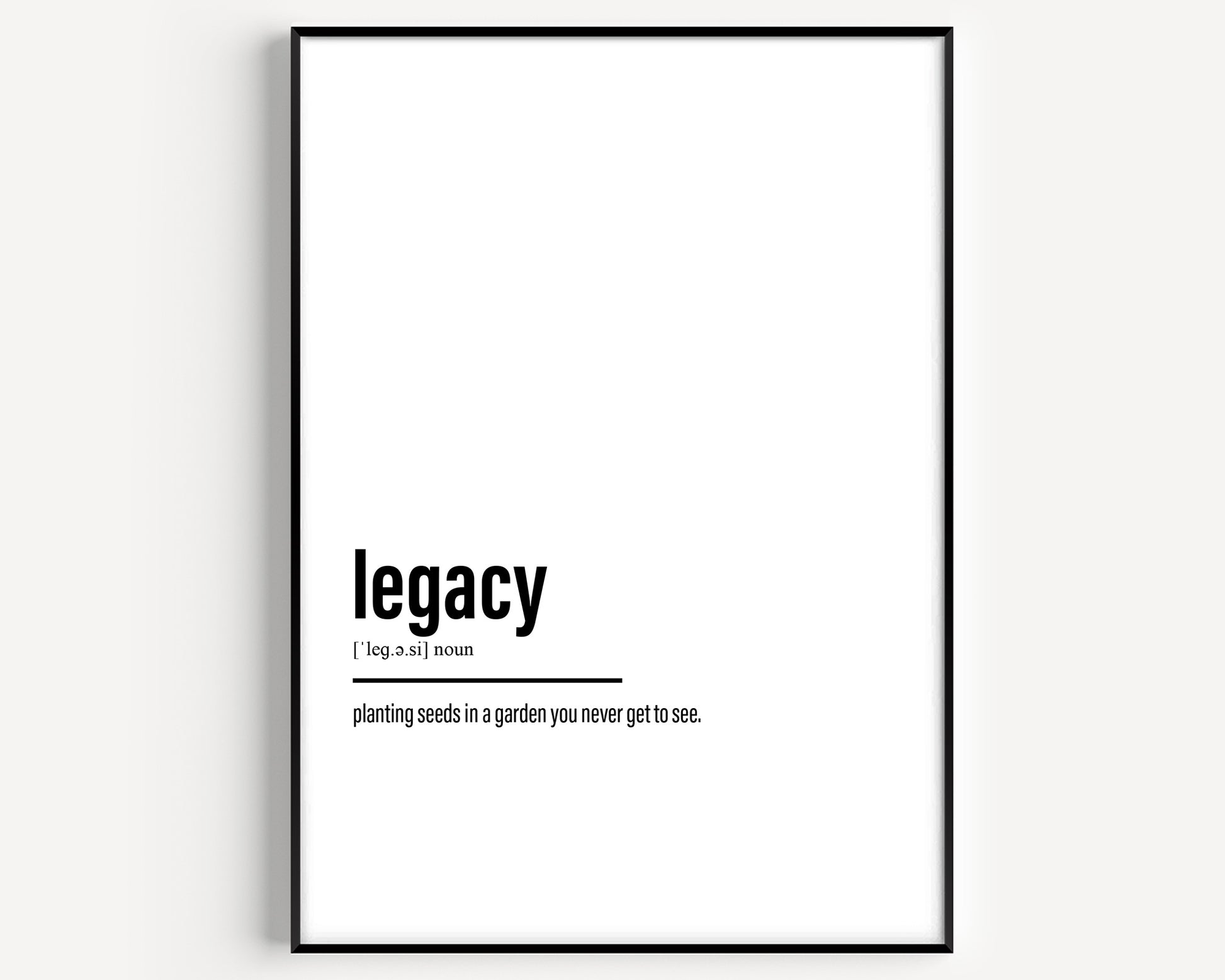 Legacy Definition Print - Magic Posters