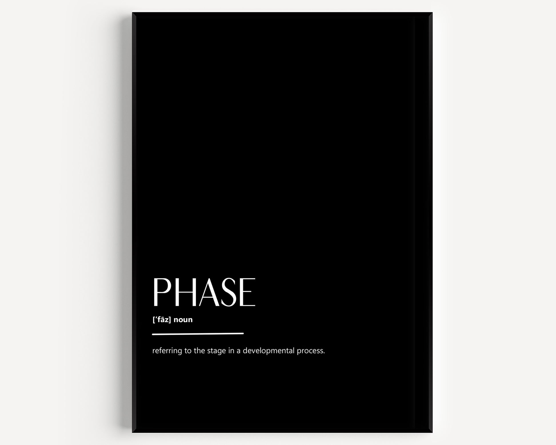 Phase Definition Print - Magic Posters