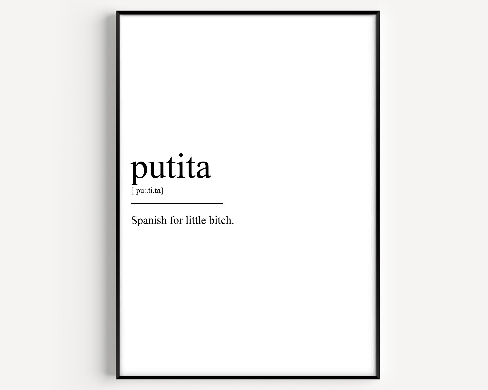Putita Definition Print - Magic Posters