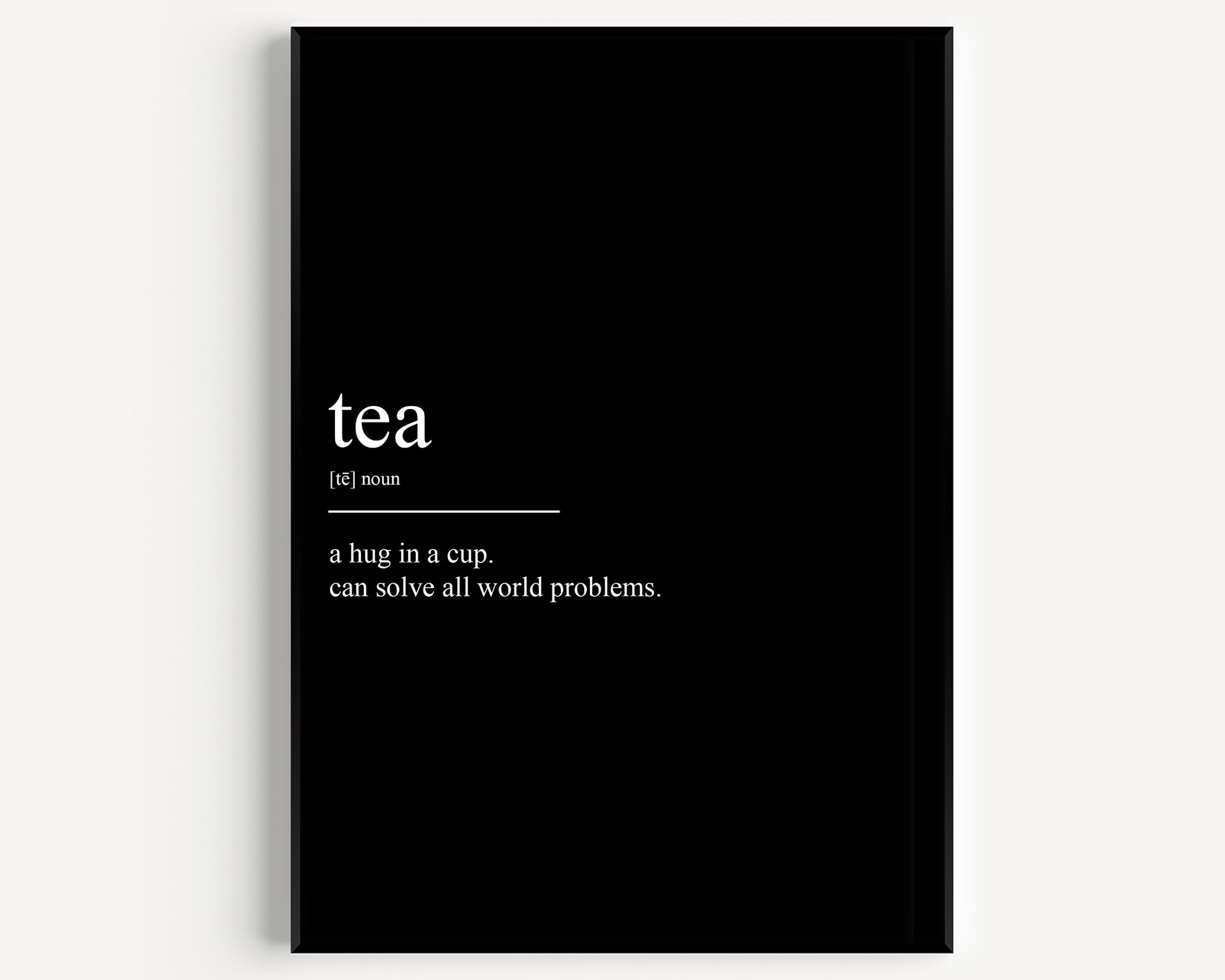 Tea Definition Print V3 - Magic Posters