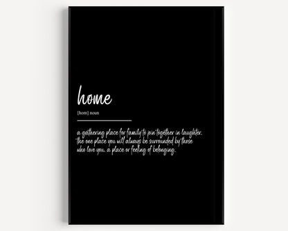 Home Definition Print - Magic Posters