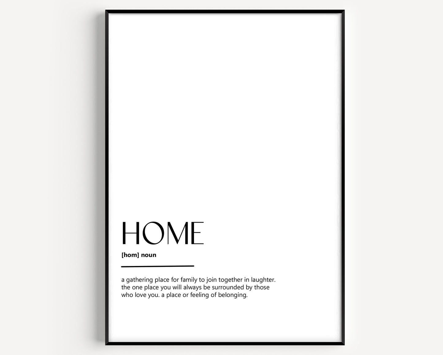Home Definition Print - Magic Posters