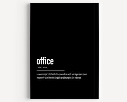 Office Definition Print - Magic Posters
