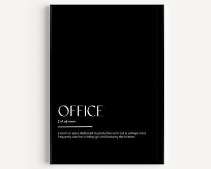 Office Definition Print - Magic Posters