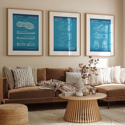 Air Max Set Of 3 Patent Prints - Magic Posters