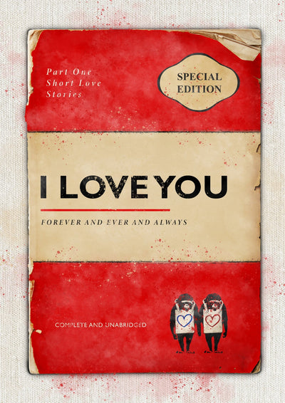 Personalised Book Cover Art Print - New Style