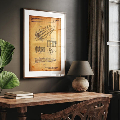 Carrying Case For Darts 1976 Patent Print - Magic Posters