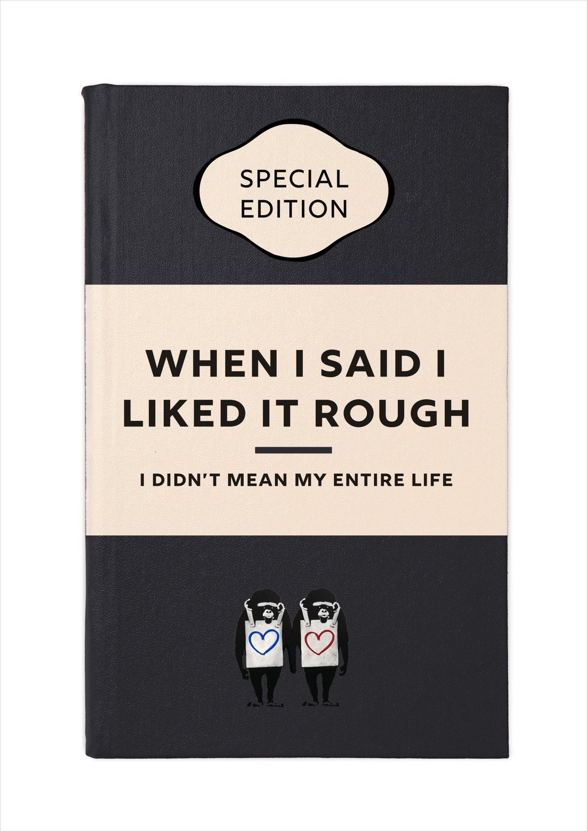 Personalised Book Cover Art Print (Classic Edition)