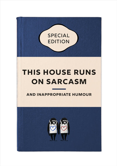 Personalised Book Cover Art Print (Classic Edition)
