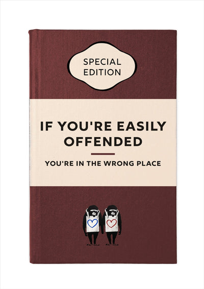 Personalised Book Cover Art Print (Classic Edition)