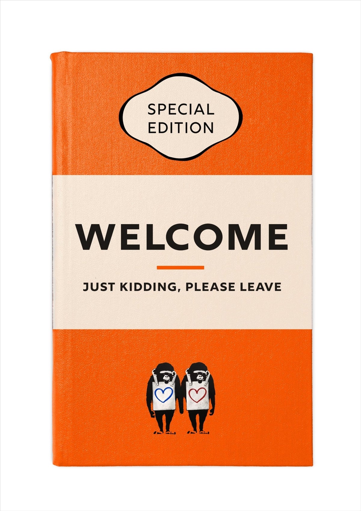 Personalised Book Cover Art Print (Classic Edition)