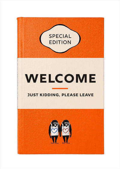 Personalised Book Cover Art Print (Classic Edition)