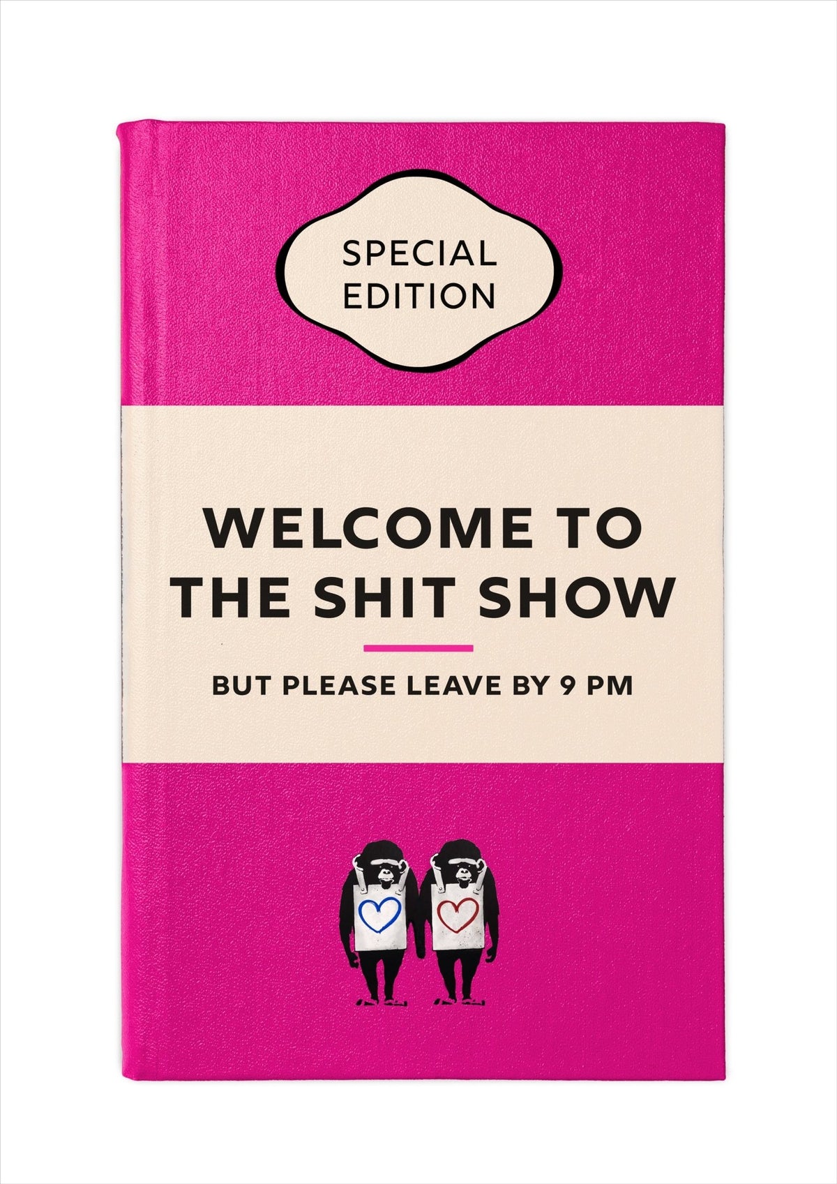 Personalised Book Cover Art Print (Classic Edition)