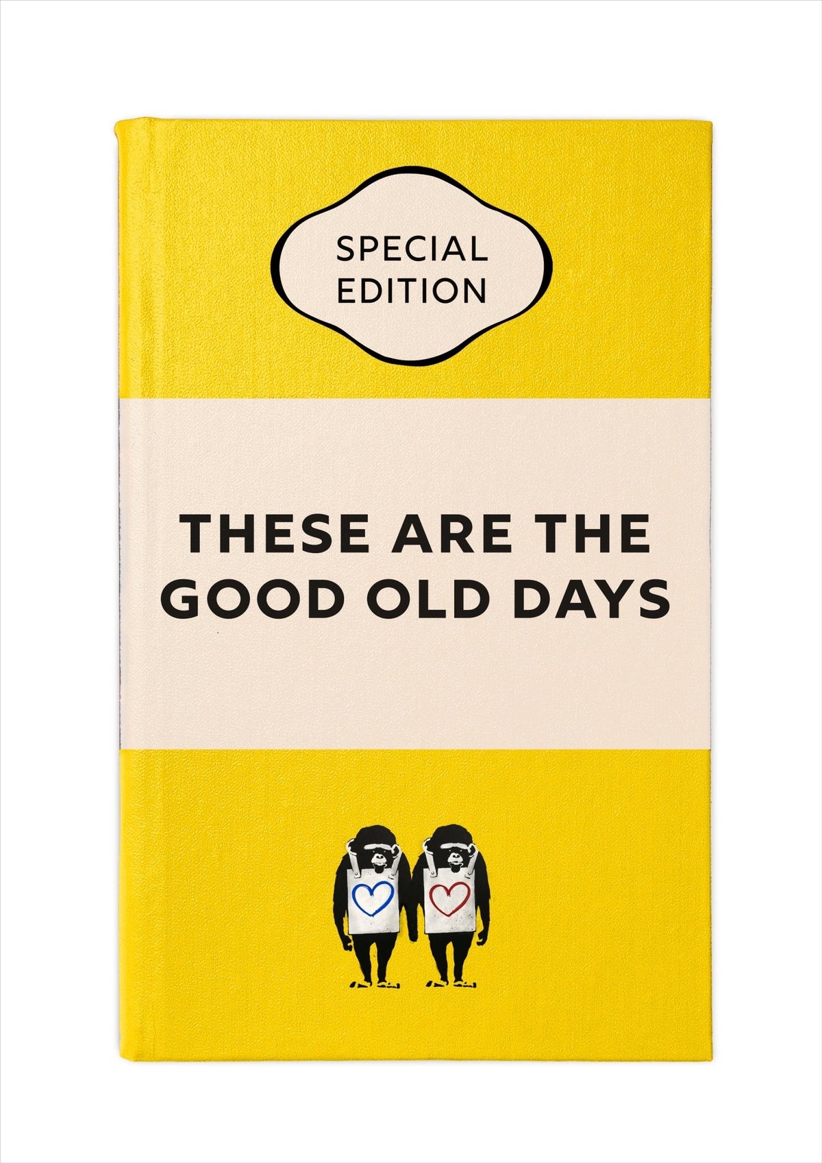 Personalised Book Cover Art Print (Classic Edition)