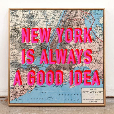 Custom Pop Art Map Print (Any Location) - Magic Posters