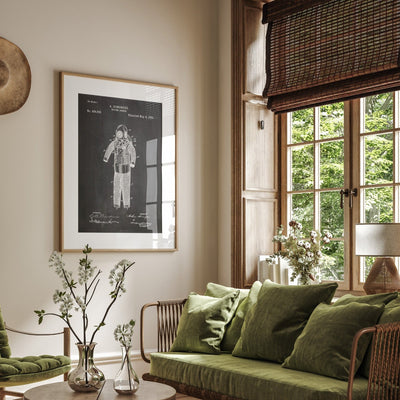 Diving Armour 1893 Patent Print - Magic Posters