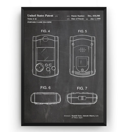 Dreamcast VMU 1999 Patent Print - Magic Posters