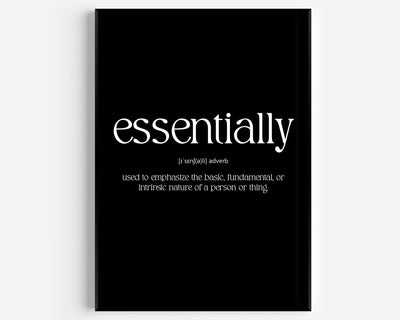 Essentially Definition Print - Magic Posters