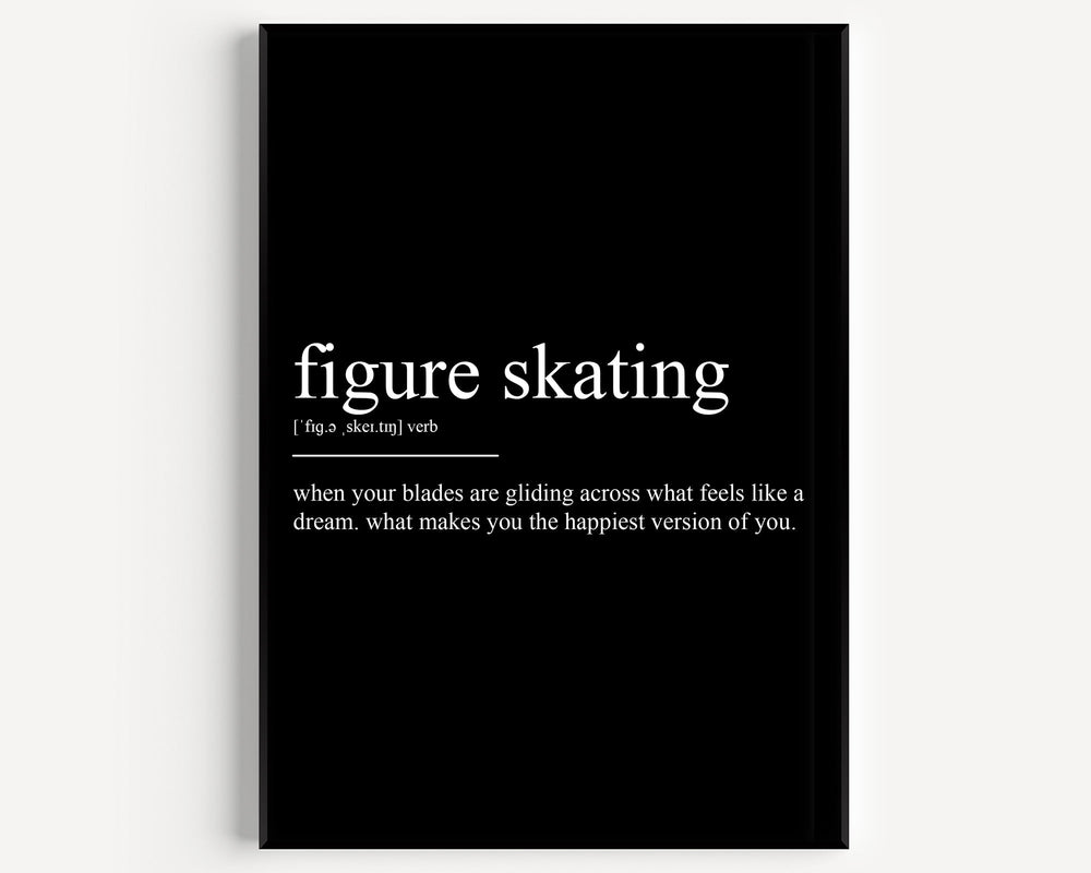 Figure Skating Definition Print Magic Posters figure-skating-definition-print-magic-posters