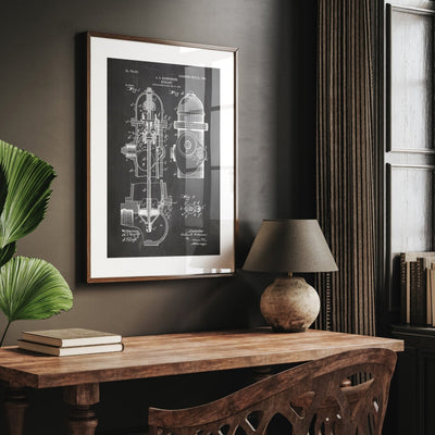 Fire Hydrant Patent Print - Magic Posters